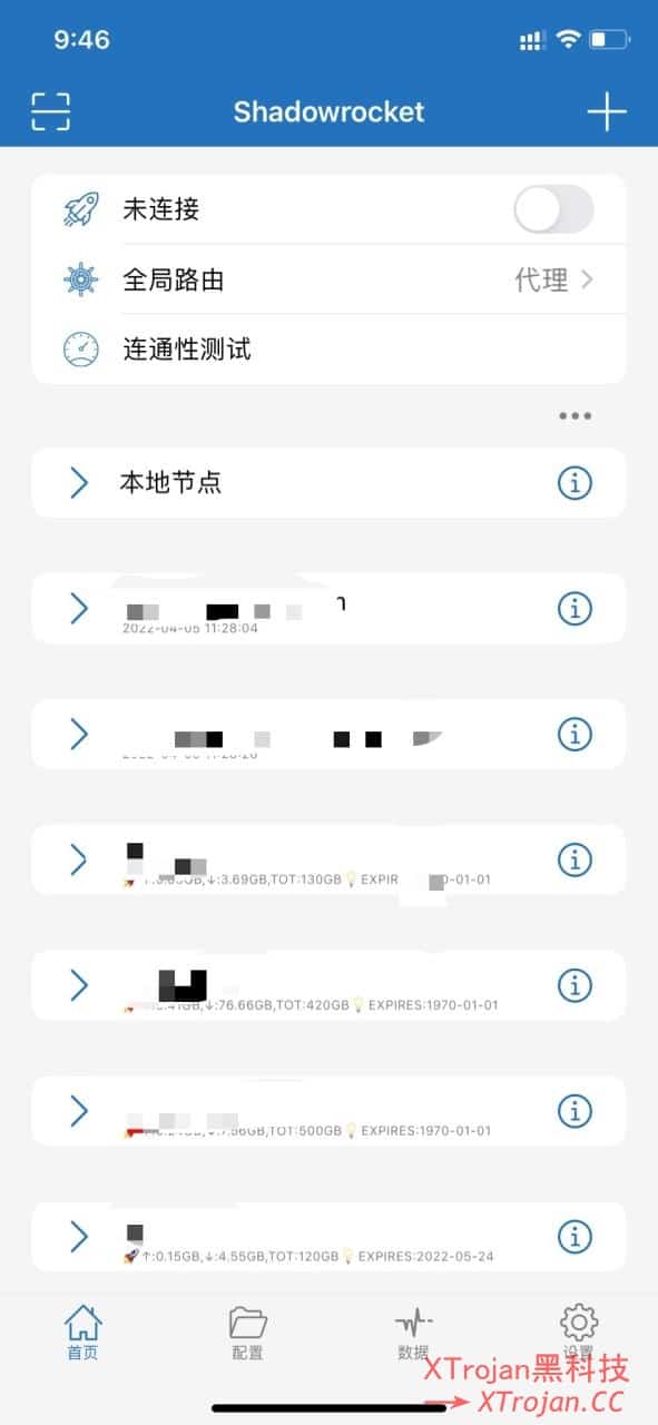 iOS科学上网的几个主流APP：小火箭，Quantumult，Surge，Loon类比插图